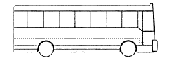 High Floor Bus